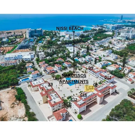 Narcissos 'nissi Beach' C3 Apartman Ajía Nápa